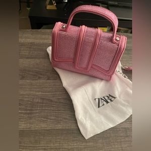 Zara bag (Pink with rhinestones)